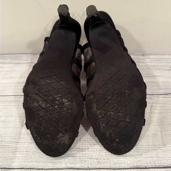 Rialto Robby Strappy black suede Dress Sandals/size 6 - Picture 10 of 13